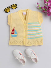 Little Angels Seaside Snuggle Vest Sweater/Vest Seaside Snuggle Vest 0-3 M / Yellow